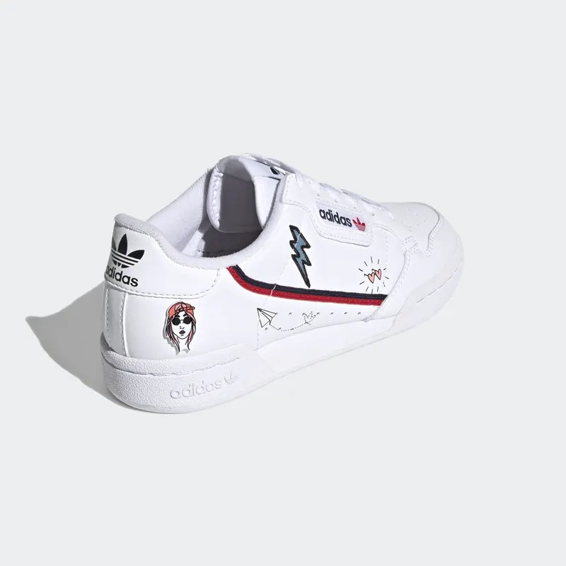 adidas Continental 80 Cloud White / Collegiate Navy / Scarlet (FX6067)