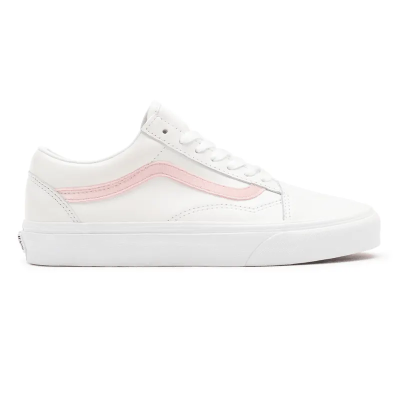 VANS Velvet Sidestripe Old Skool Wit (VN0A38G19XL)
