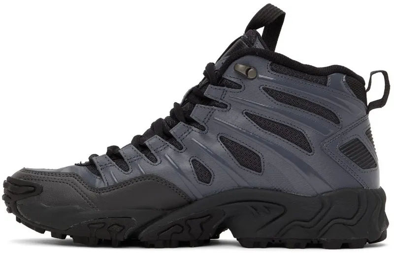 Asics Black & Gray Gel-Nandi SP Sneakers (1201A237)