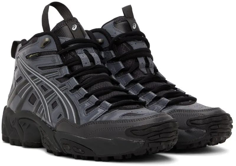 Asics Black & Gray Gel-Nandi SP Sneakers (1201A237)