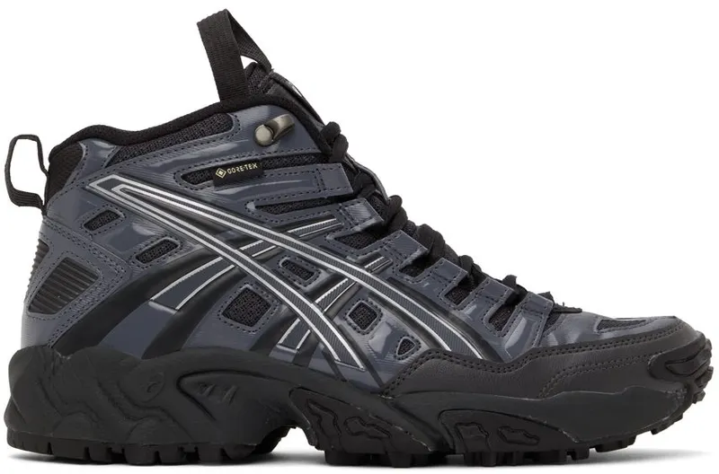 Asics Black & Gray Gel-Nandi SP Sneakers (1201A237)