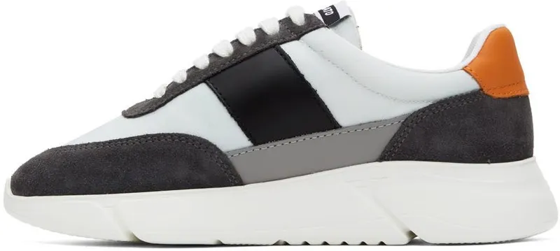 Axel Arigato Black & Orange Genesis Vintage Runner Sneakers (35048)