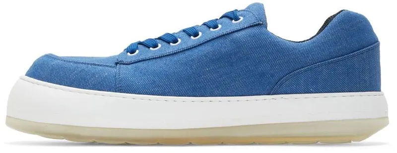 Dunhill Black Canvas Court Low Sneakers (DU22F1346ST)