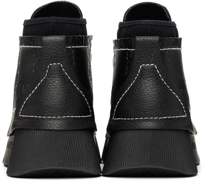 JW Anderson Black Chunky High-Top Sneakers (ANW37000A 15028)