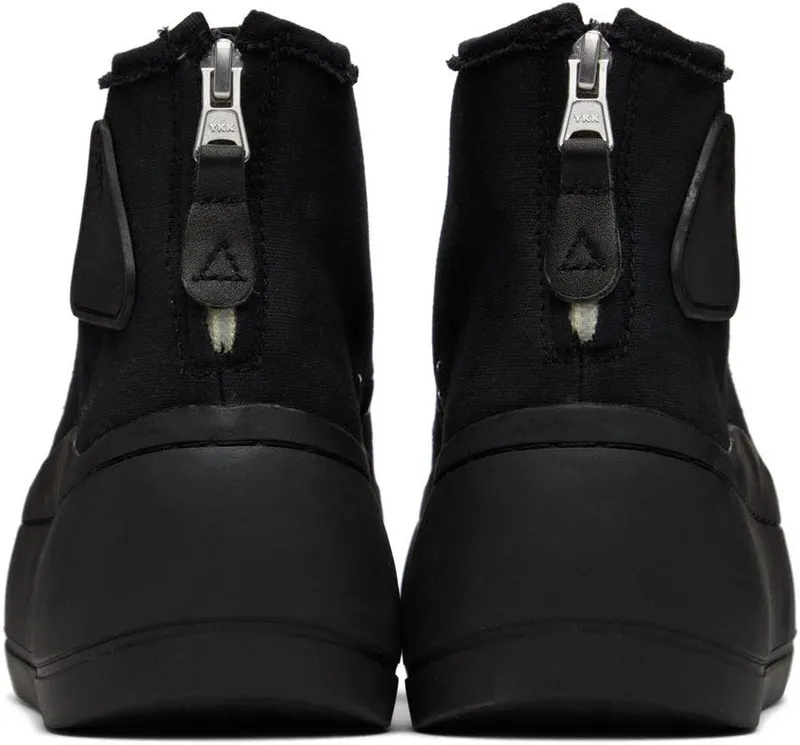 R13 Black Kurt Sneakers (R13MS5029-S001B)