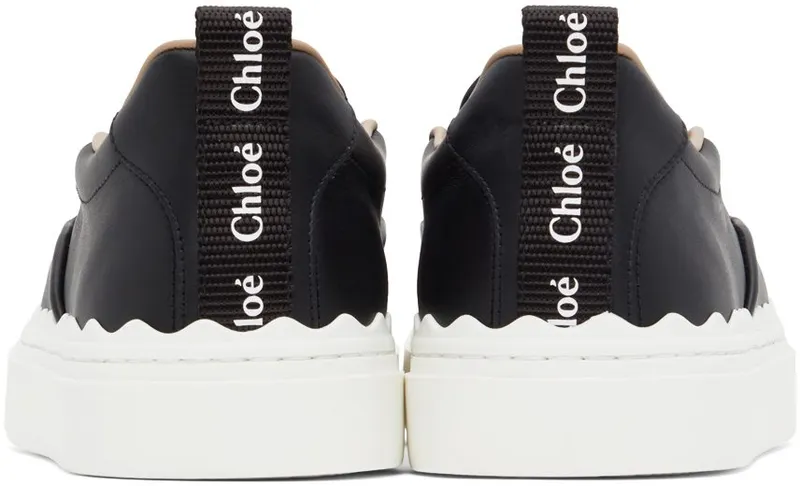 Chloé White Lauren Slip-On Sneakers (CHC21U42142)