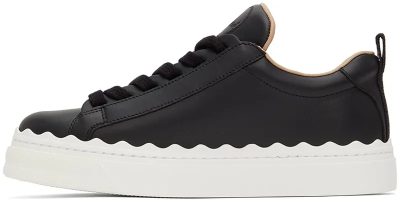 Chloé Taupe Lauren Sneakers (CHC19S10842)