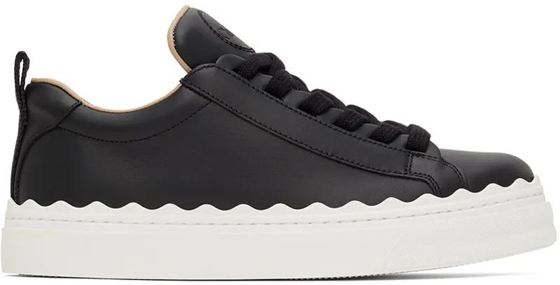 Chloé Taupe Lauren Sneakers (CHC19S10842)