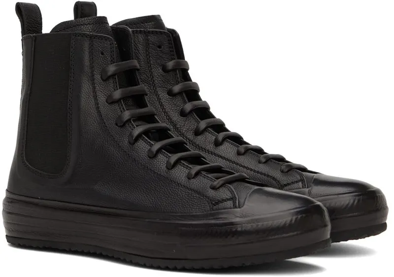 Officine Creative Black Mes 008 High-Top Sneakers (OCUMES0008)