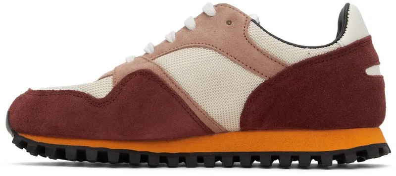Spalwart Burgundy Marathon Trail Low Mesh Sneakers (97139782860)