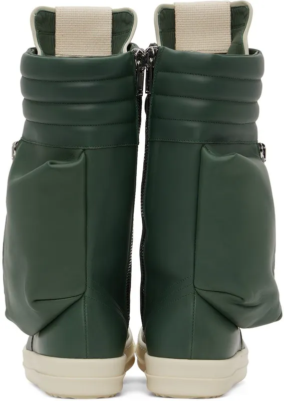 Rick Owens Gray Cargobasket Sneakers (RU02B2899 LCG)