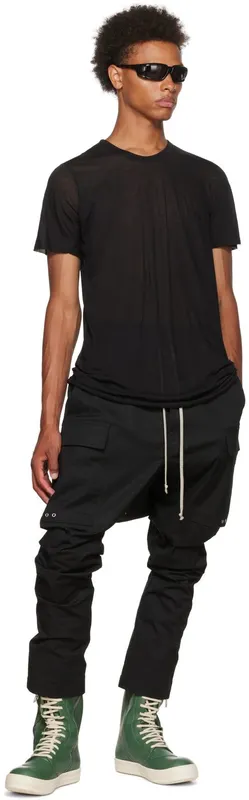 Rick Owens Gray Cargobasket Sneakers (RU02B2899 LCG)