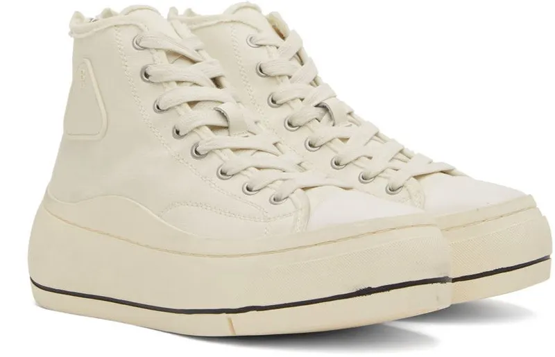 R13 Off-White Kurt High-Top Sneakers (R13S5029-002)