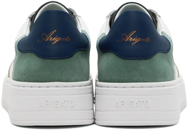 Axel Arigato White & Blue Orbit Sneakers (24014)