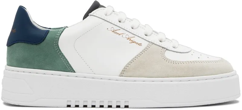 Axel Arigato White & Blue Orbit Sneakers (88013)