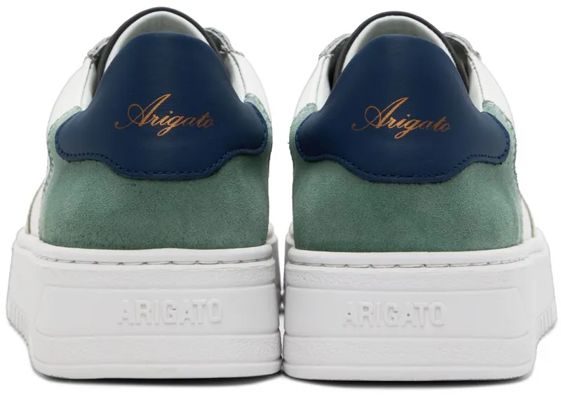 Axel Arigato White & Blue Orbit Sneakers (88013)