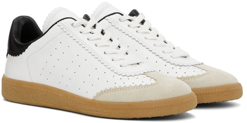 Isabel Marant White Bryce Sneakers (00MBK0029-00M007S)