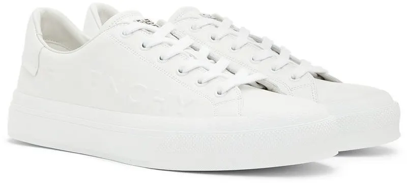 Givenchy White City Sport Low-Top Sneakers (BH005VH19Q100)