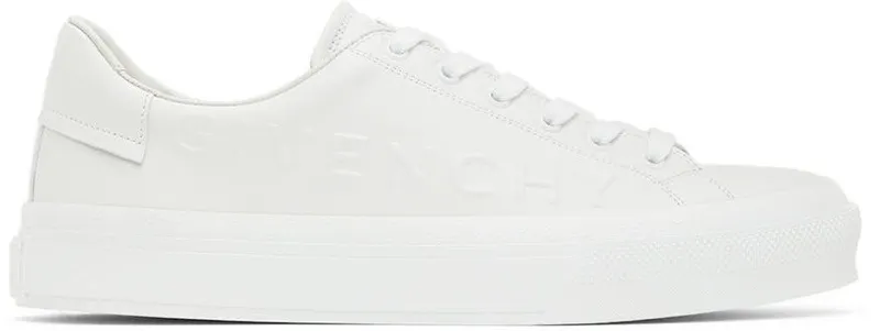 Givenchy White City Sport Low-Top Sneakers (BH005VH19Q100)