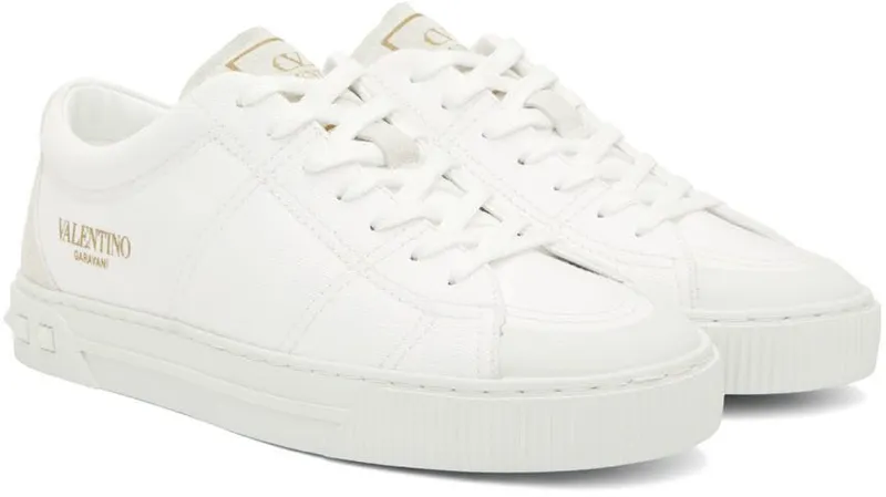 Valentino Garavani White CityPlanet Sneakers (1Y2S0F90NXI)