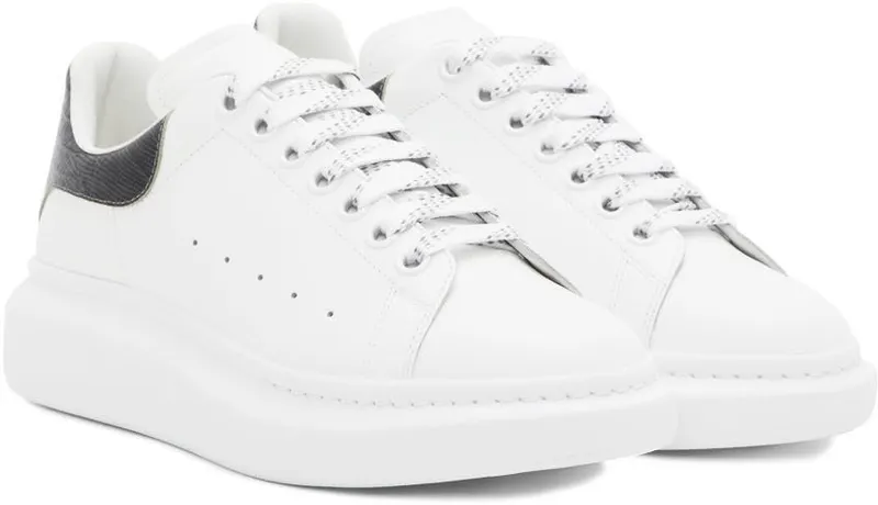 Alexander McQueen White Oversized Sneakers (625162WICGA)