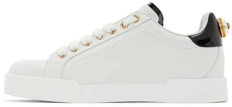 Dolce & Gabbana White Portofino Sneakers (CK1602 AH506)