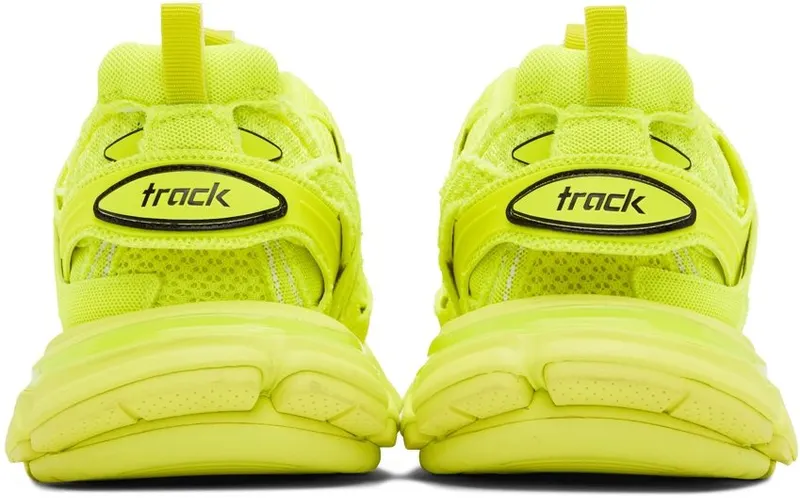 Balenciaga Yellow Track Sneakers (542023-W3RD2-7510)