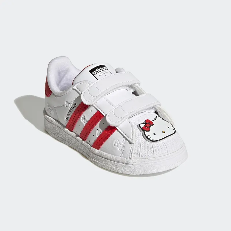 adidas Superstar Cloud White / Vivid Red / Core Black (GV8863)
