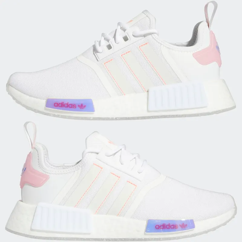 adidas NMD_R1 Cloud White / Cloud White / Acid Red (GW5679)