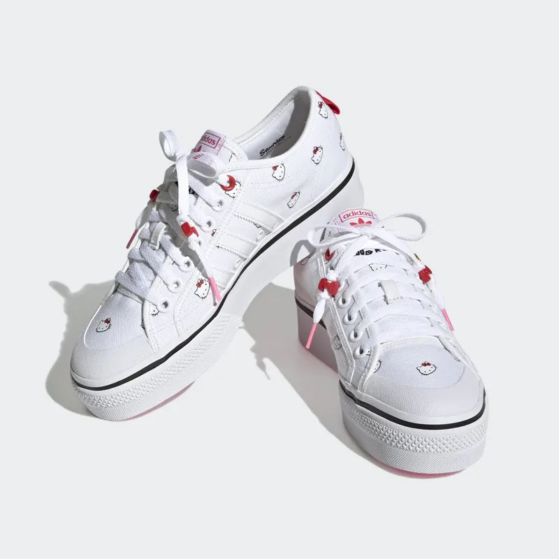 adidas Nizza Platform Core White / Core White / Core Black (HQ6239)