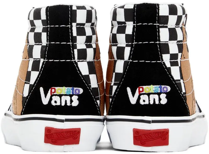 Vans Black & White Imran Potato Edition SK8-Hi VR3 LX Sneakers (VN0A5EE7B7E1)