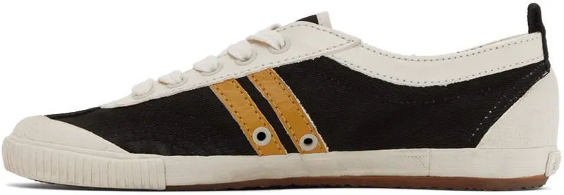 Re/Done Yellow & Navy 90s Low-Top Sneakers (219-19W9CTS)