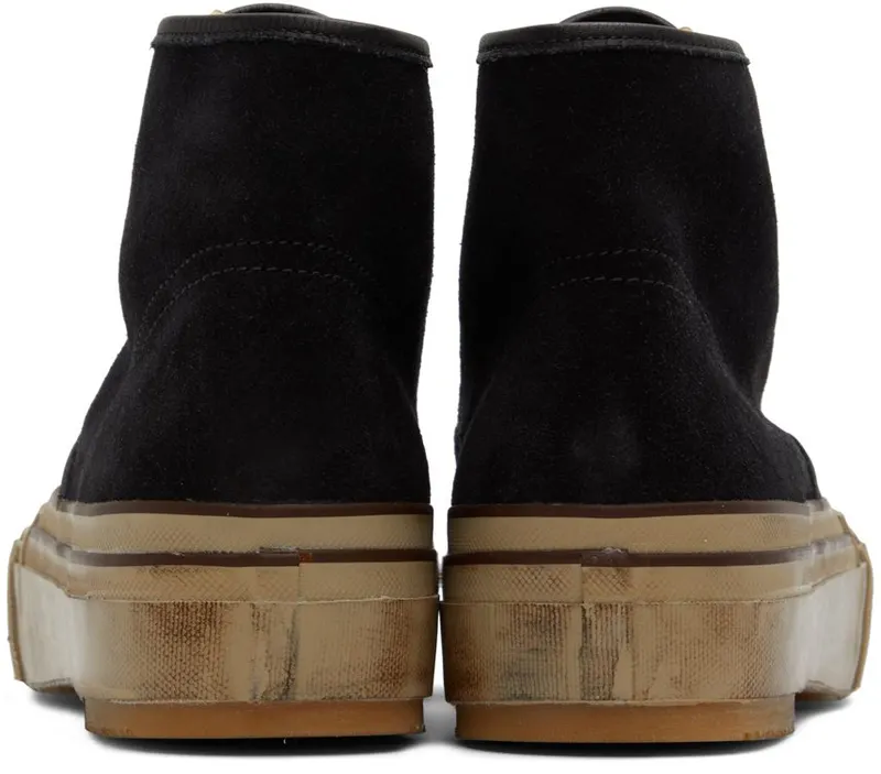 Visvim Beige Liskamm G.Patten-Folk Sneakers (0122102002006)