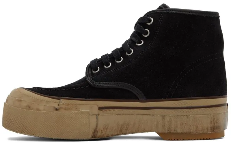 Visvim Beige Liskamm G.Patten-Folk Sneakers (0122102002006)