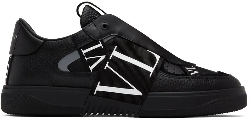 Valentino Garavani White & Black VL7N Low-Top Sneakers (1Y2S0E02WRQ)
