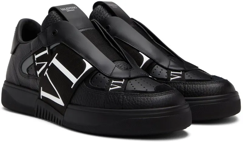 Valentino Garavani White & Black VL7N Low-Top Sneakers (1Y2S0E02WRQ)