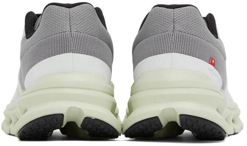 On Gray & Green Cloudrunner Low-Top Sneakers (46.99019)