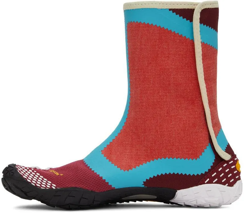 Suicoke Red & Blue NIN-HI FiveFingers Sneakers (S21MHC3)