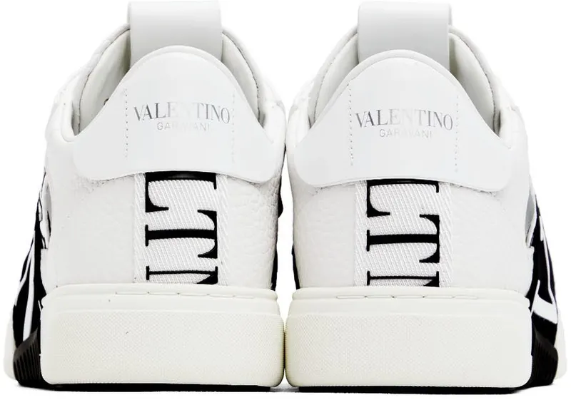 Valentino Garavani White & Black VL7N Low-Top Sneakers (1Y2S0C58SWF)