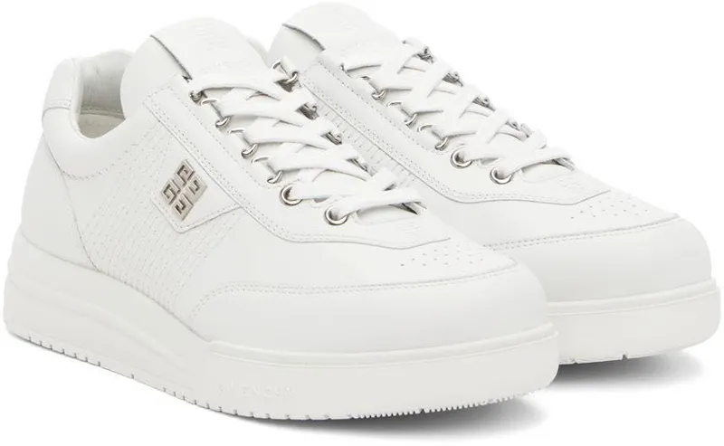 Givenchy White G4 Low-Top Sneakers (BH0070H1AU100)