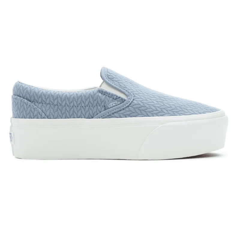 VANS Classic Slip-on Stackform Blauw (VN0A7Q5RBD2)