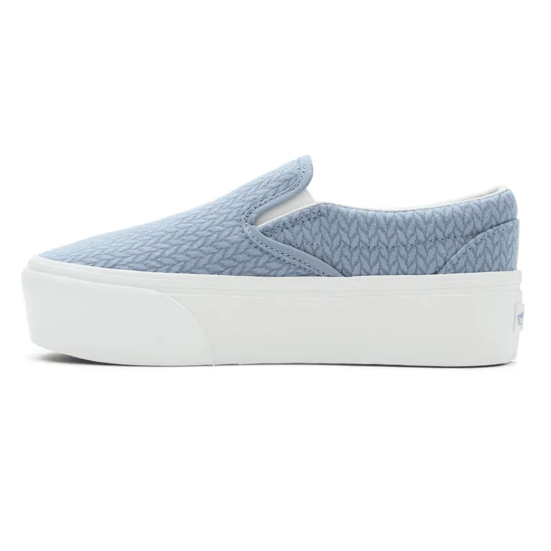 VANS Classic Slip-on Stackform Blauw (VN0A7Q5RBD2)
