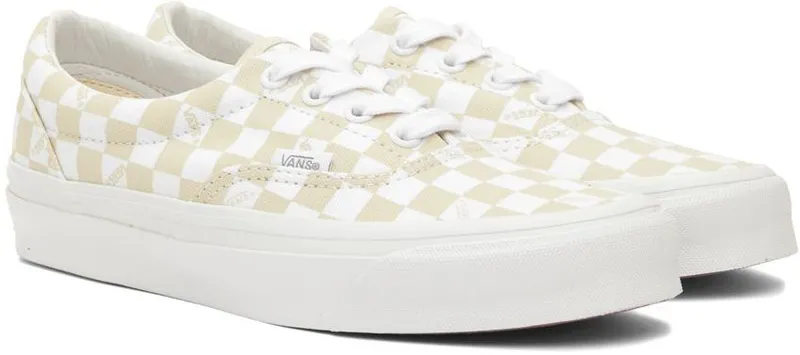 Vans Beige & White OG Era LX Sneakers (VN0A3CXNB50)