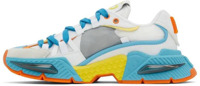 Dolce & Gabbana Blue & White Airmaster Sneakers (CS1984 AY336)