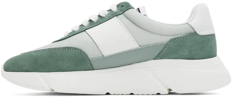 Axel Arigato Green Genesis Vintage Sneakers (35103)