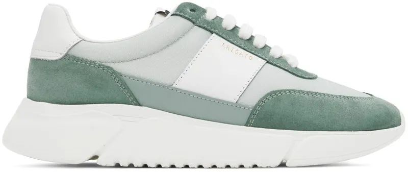 Axel Arigato Green Genesis Vintage Sneakers (35103)
