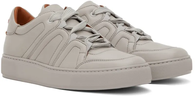 Ermenegildo Zegna Grey Tiziano Sneakers (LHLAS-A5176X)