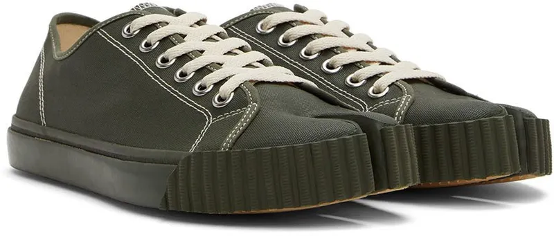 Maison Margiela Khaki Tabi Sneakers (S37WS0581 P4472)