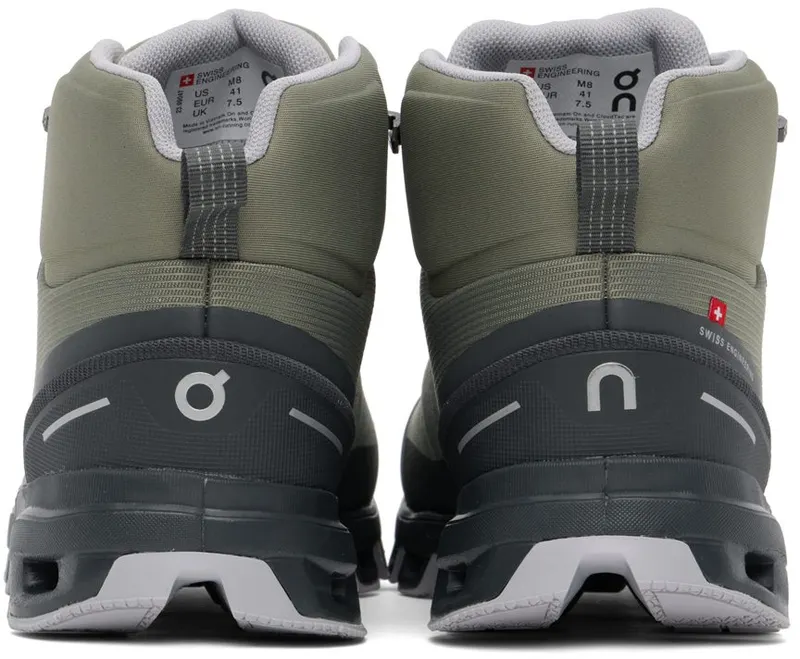 On Khaki Waterproof Cloudrock Sneakers (23.99047)