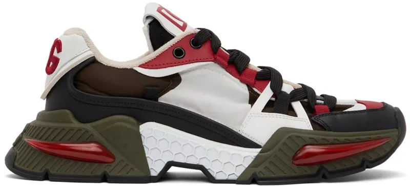 Dolce & Gabbana Multicolor Airmaster Low-Top Sneakers (CS1984 AQ744)
